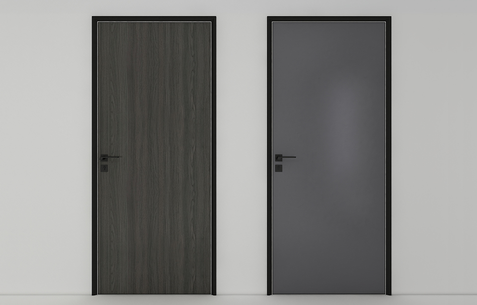 G minimalist interior door (Pearl Black)