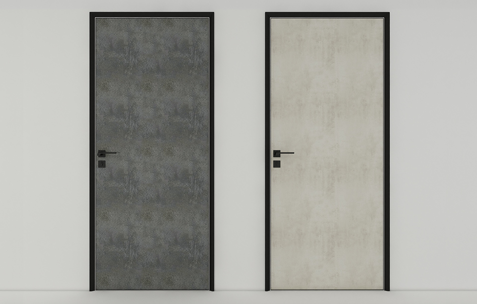 G minimalist interior door (Pearl Black)